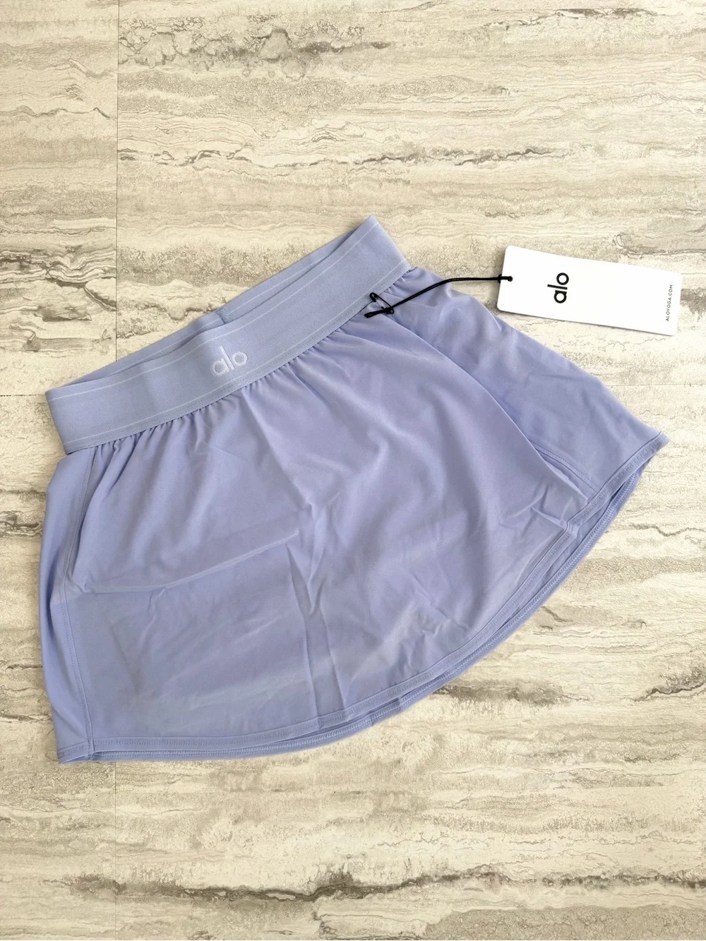 🩵ALO🩵 LIGHT PROVENCE BLUE Match Point Tennis Skirt